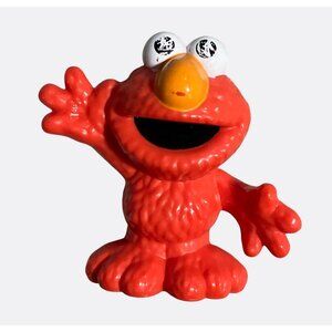 Hasbro Sesame Street Elmo Figurine Red Plastic Toy Collectible 2013